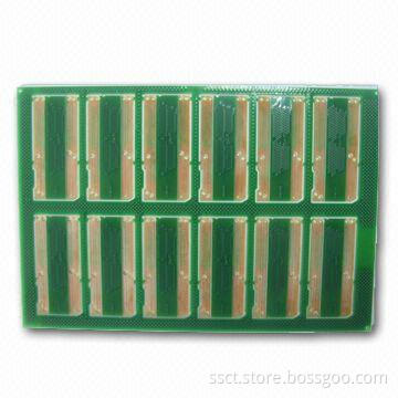 HDI and Depth Control Routing Type PCB with ENIG Finish, Suitable for Telecommunication